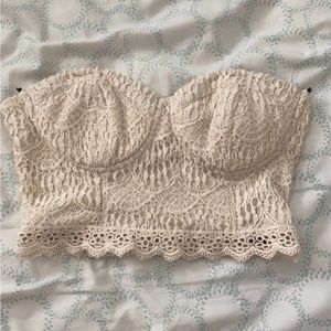 Crochet crop top